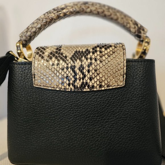 Louis Vuitton Capucines Mini python trim *SALE* - Picture 15 of 16